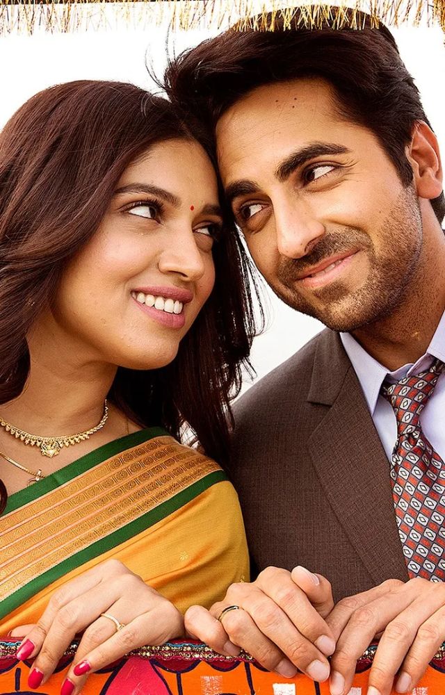 A quirky rom-com addressing erectile dysfunction, with Ayushmann tackling a sensitive topic with humour and grace, making it both fun and insightful.