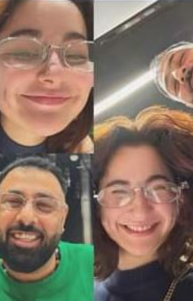 Hania attended Badshah`s concert in Dubai, where they shared a warm hug on stage