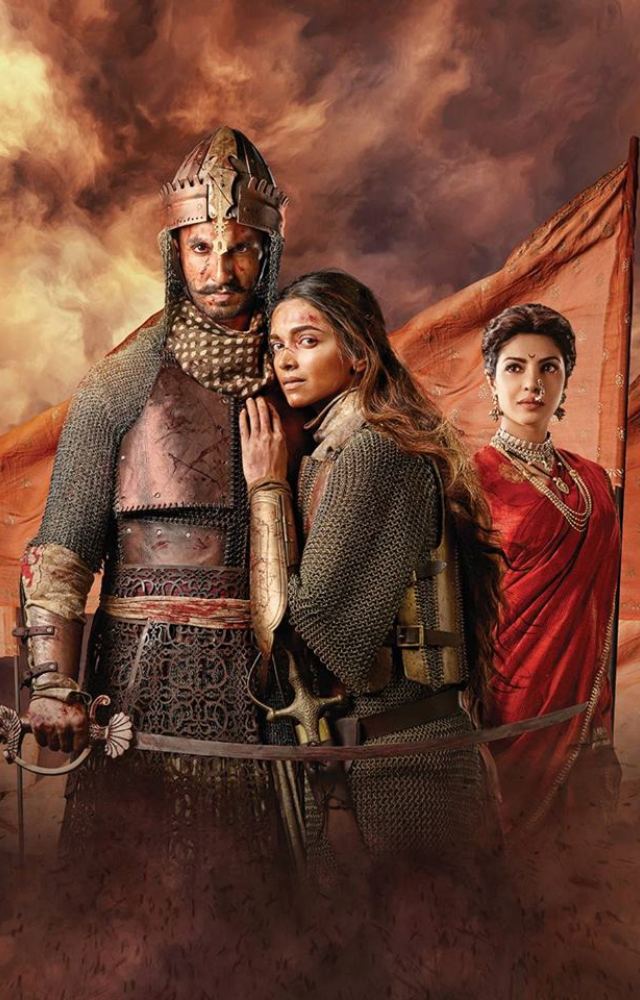 The film explores the lesser-known tale of Maratha Peshwa and his romantic entanglement with his second wife Mastani and complications with his first wife.