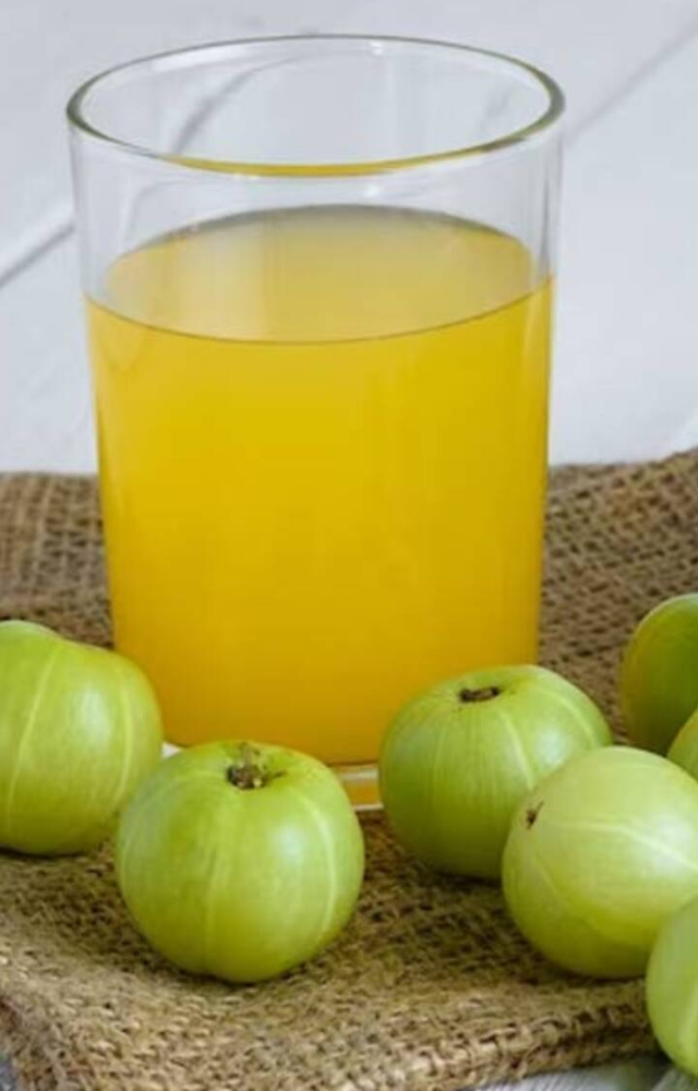 Amla is exceptionally rich in vitamin C, a powerful antioxidant that strengthens the immune system and helps the body fight off infections.