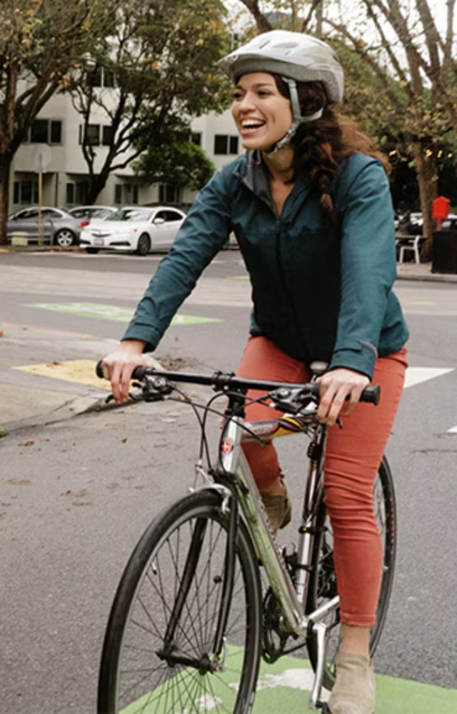 Cycling strengthens your heart, lungs, and circulatory system. It can help lower your blood pressure, reduce your risk of heart disease and stroke.