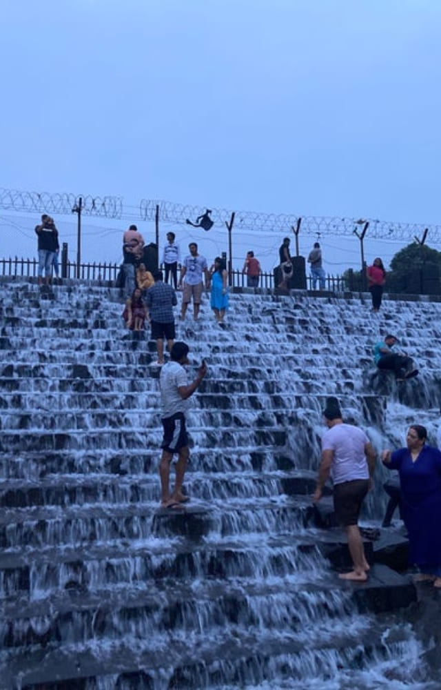 When in Lonavala, you must visit these beautiful dams. One of them is Bhushi Dam. However, please be careful and mindful not to go deep inside the waterbody.