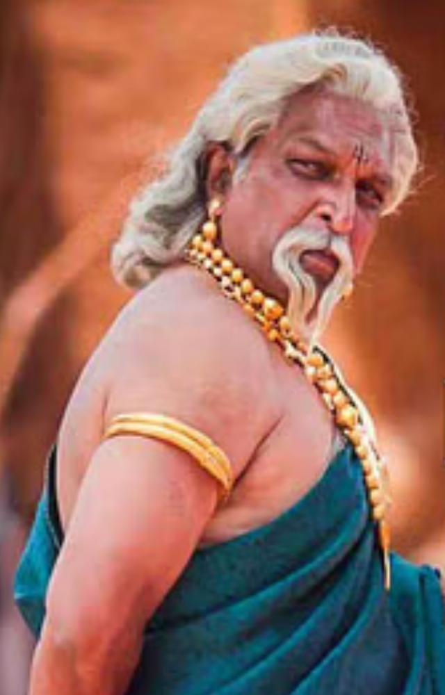 Nassar`s powerful voice and precise dialogue delivery made Bijjaladeva`s manipulative schemes even more impactful.