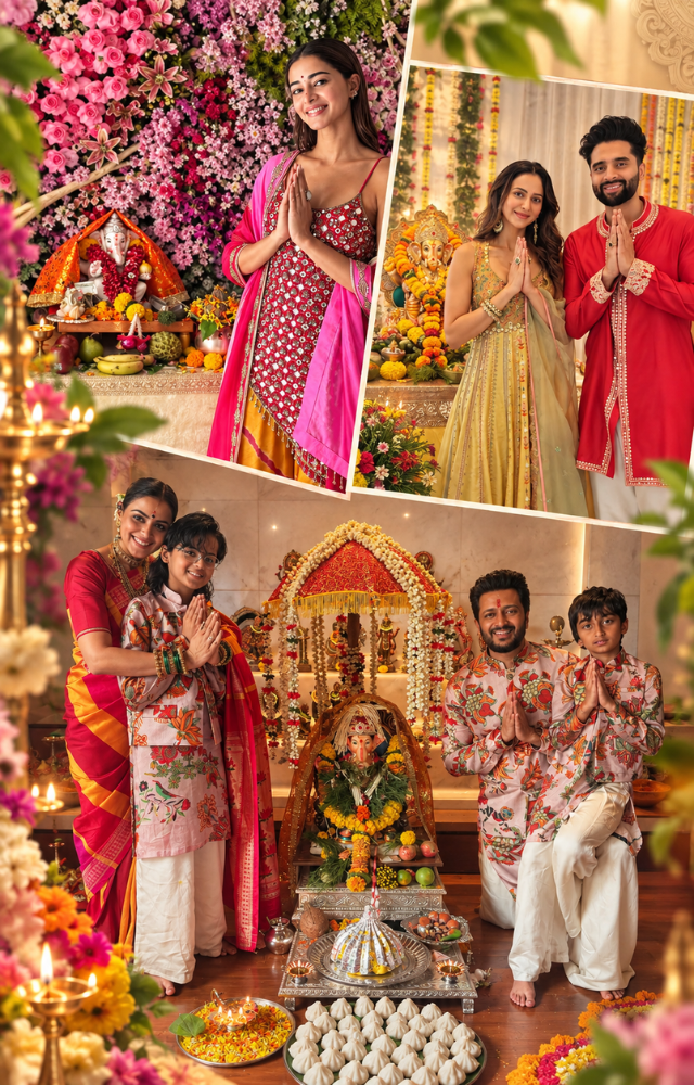 Bollywood celebs welcome Bappa home!