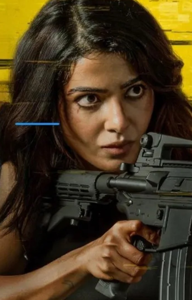 Samantha Ruth Prabhu commands attention as a fierce, agile action star, delivering intensity and heart in every scene, proving she`s a standout lead.