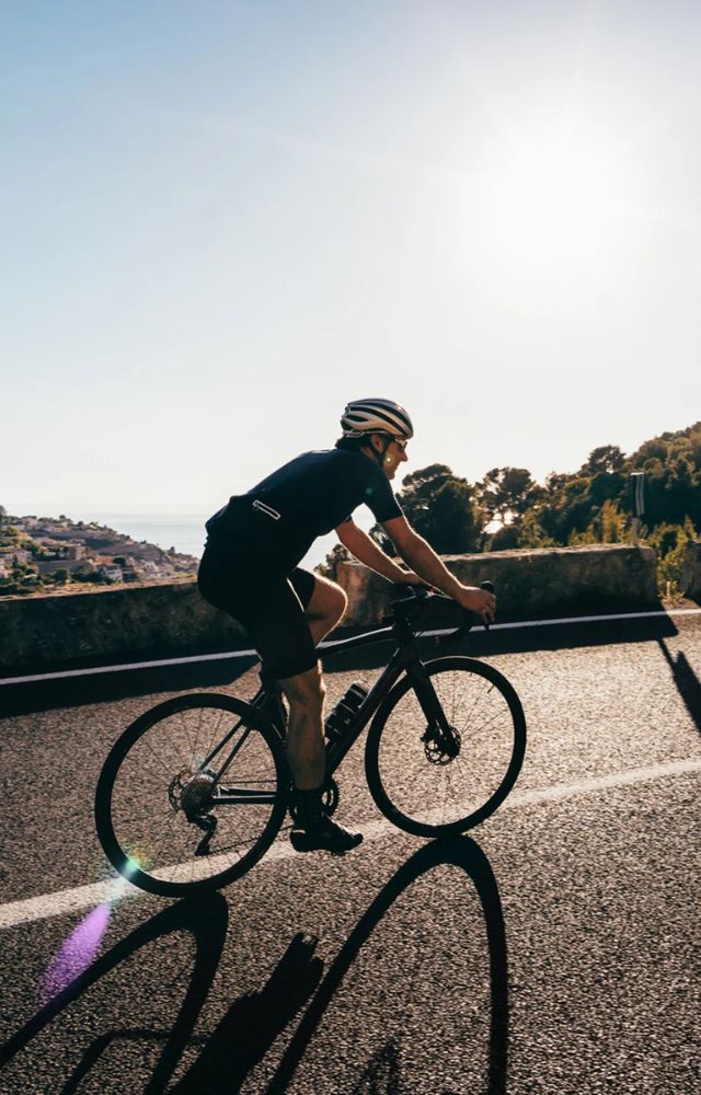 Cycling habitually, especially at a high intensity, can help lower your body fat levels, promoting healthy weight management