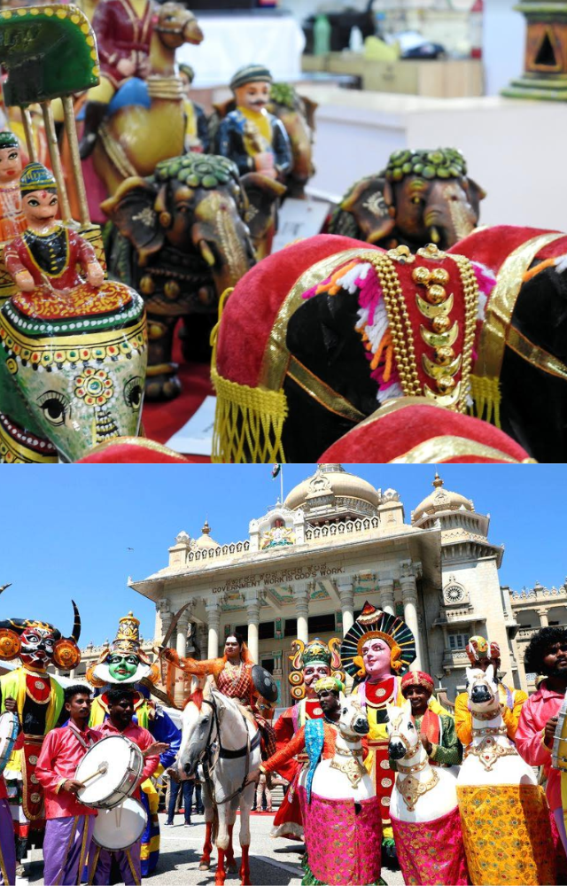 In 2024, Dasara will be celebrated from October 10 to October 19, with the main festivities peaking on Vijayadashami (October 19). 
