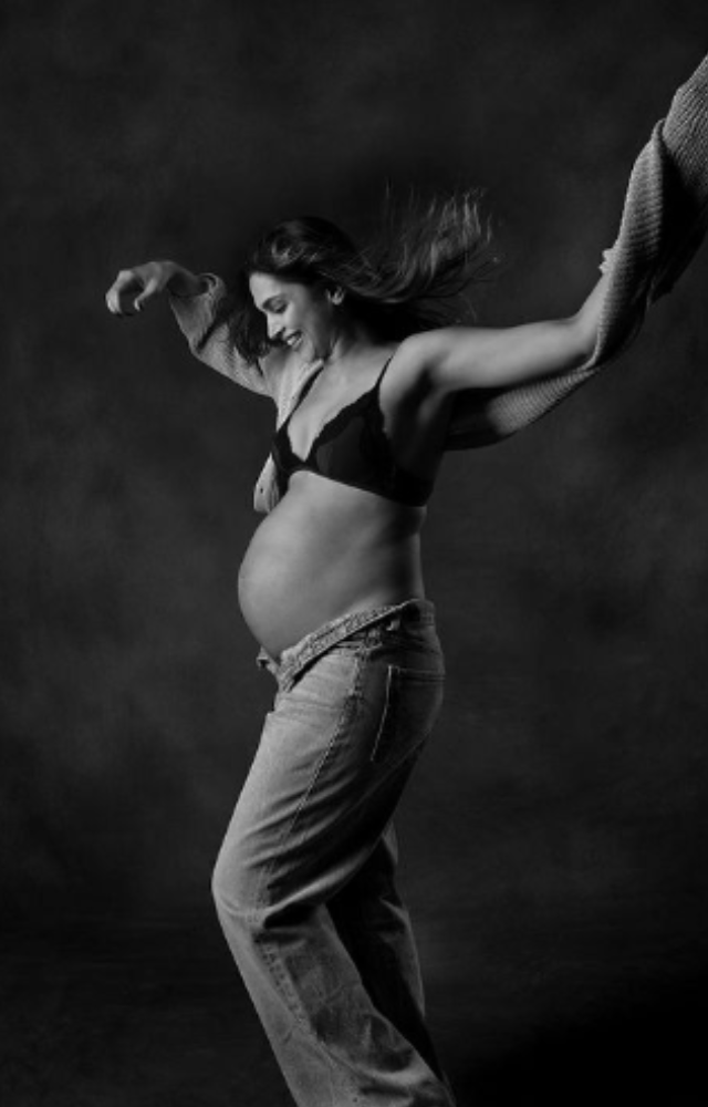 The photoshoot presents a series of beautiful and intimate images, highlighting Deepika Padukone’s baby bump and capturing this special moment.