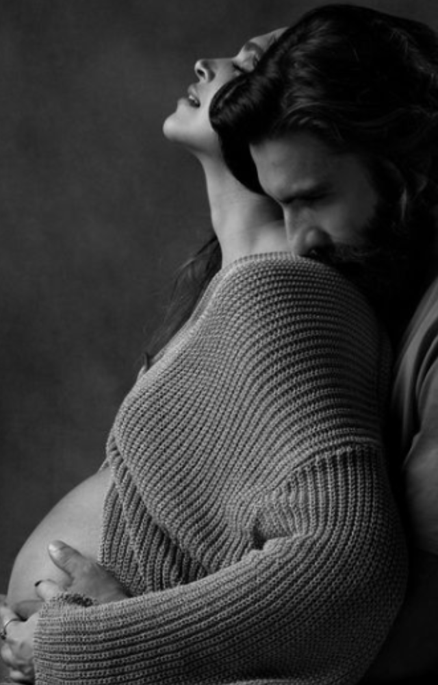 Deepika is showcased in various outfits, including different looks that highlight her baby bump, with Ranveer by her side in the photoshoot.