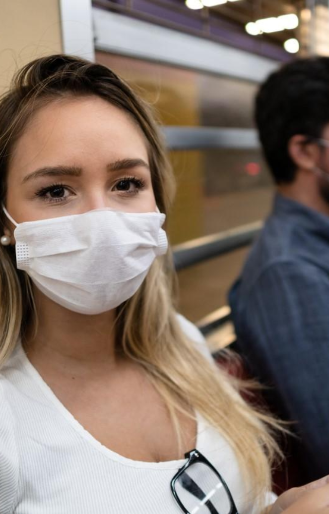 Use N95/99 masks when stepping outside.