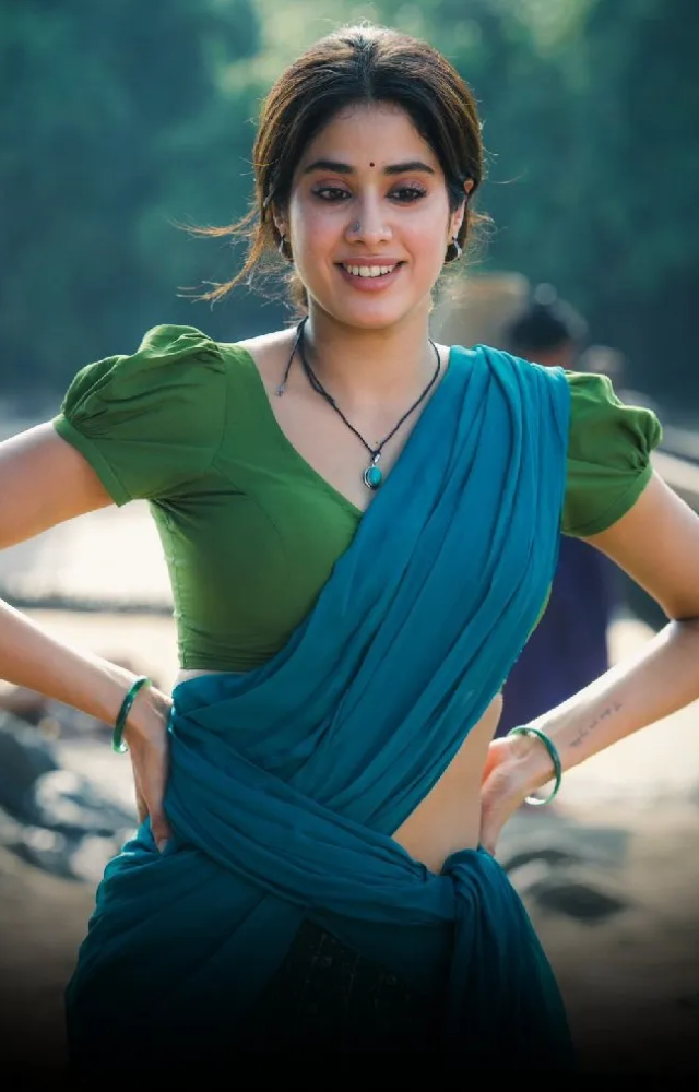Directed by Koratala Siva, Devara is an epic action saga set in coastal lands, featuring intense action and emotionally charged moments.
