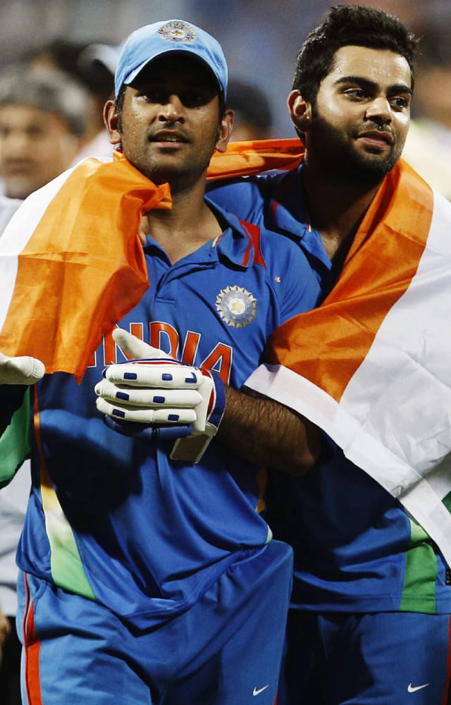 'And Mahendra Singh Dhoni finishes off in style!' This statement makes every Indian proud, and so does this priceless picture.