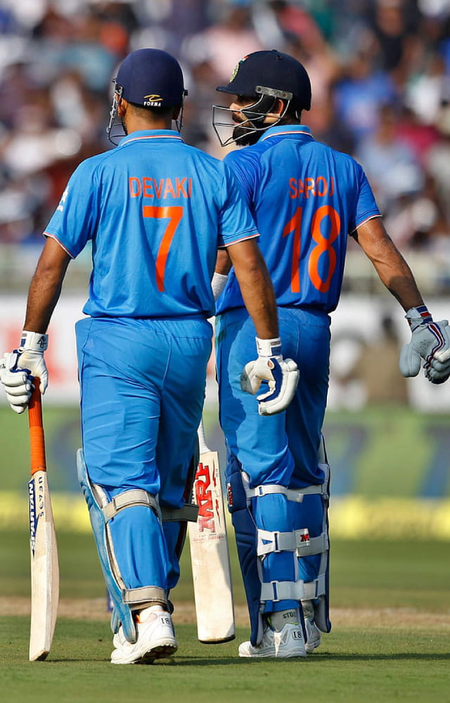 When two powerhouses meet, India`s victory is undeniable. Together, Virat and Mahi have given us a golden period of cricket, which we will always cherish.