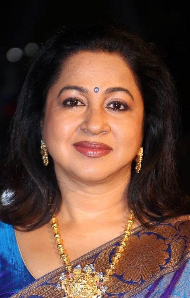 Following her divorce from actor-director Pratap K. Pothan, she later married actor Sarathkumar.