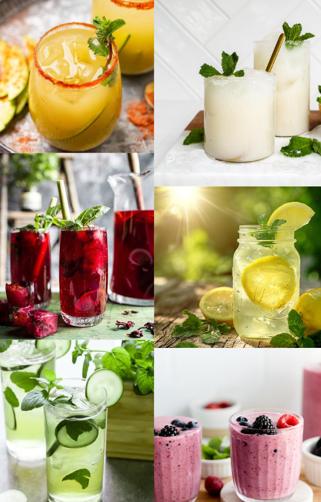Easy DIY Healthy Drinks for This Summer