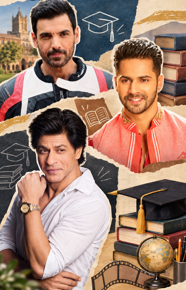 Bollywood stars  their degrees