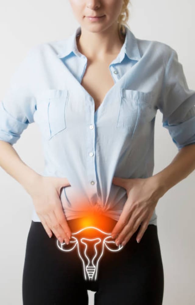 Some of the symptoms of endometriosis include painful menstrual cycles, pain during or after sex, irregular or heavy periods, constipation during periods.