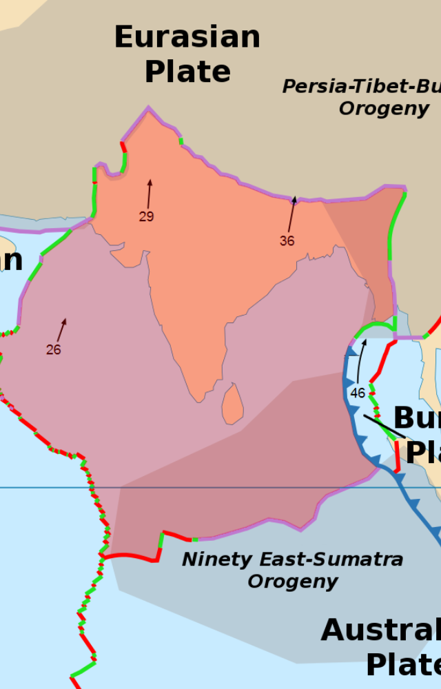 Mount Everest continues to grow approximately 4 mm each year due to the geological activity of the Indian tectonic plate pushing against the Eurasian plate.