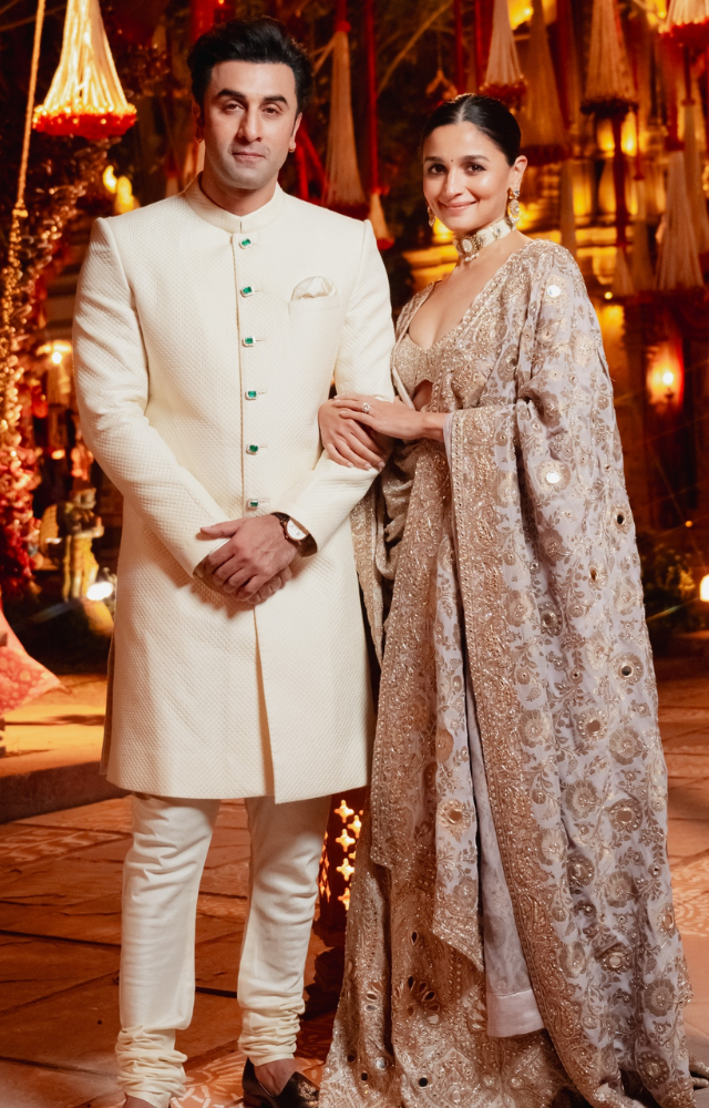 The celebrity couple gifted the newly weds a Mercedes worth 9 crores.