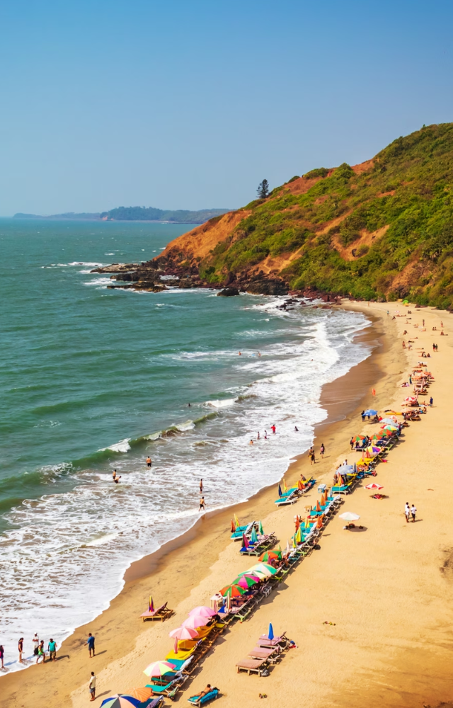 Goa, with its lively beach parties, music, and fireworks, is the ideal spot to start the New Year with an energetic and electrifying atmosphere.