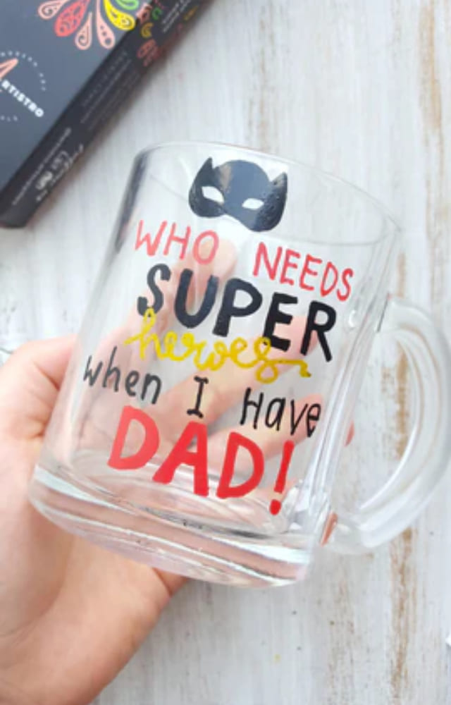 A customized coffee mug with 'World`s Best Dad' or anything heartfelt written on it will instantly make your father smile ear-to-ear.