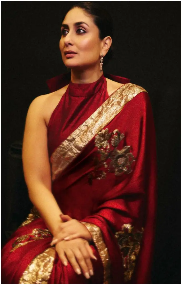 Kareena Kapoor, the epitome of contemporary Bollywood glamour, embraced the timeless charm of sarees at the Filmfare Awards.