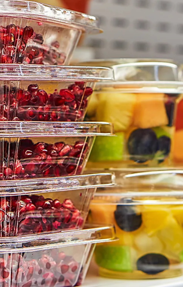 The high moisture levels and fluctuating temperatures create ideal conditions for bacterial growth on pre-cut produce. Eating it can lead to sickness.