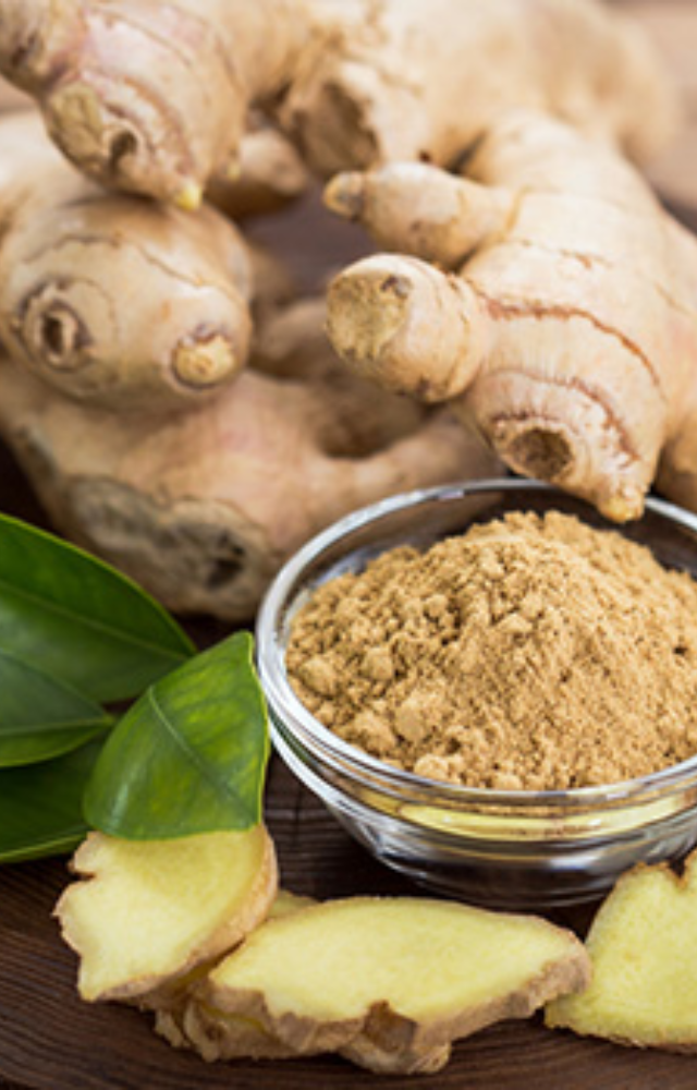 Ginger has antibacterial and antiviral properties that can help fight off infections and colds, which are common during the monsoon.