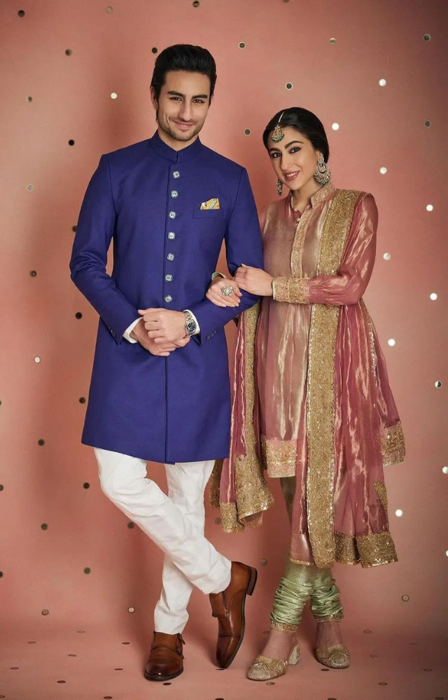 Sara Ali Khan and Ibrahim Ali Khan attended the three-day-long pre-wedding celebration of Anant Ambani and Radhika Merchant.