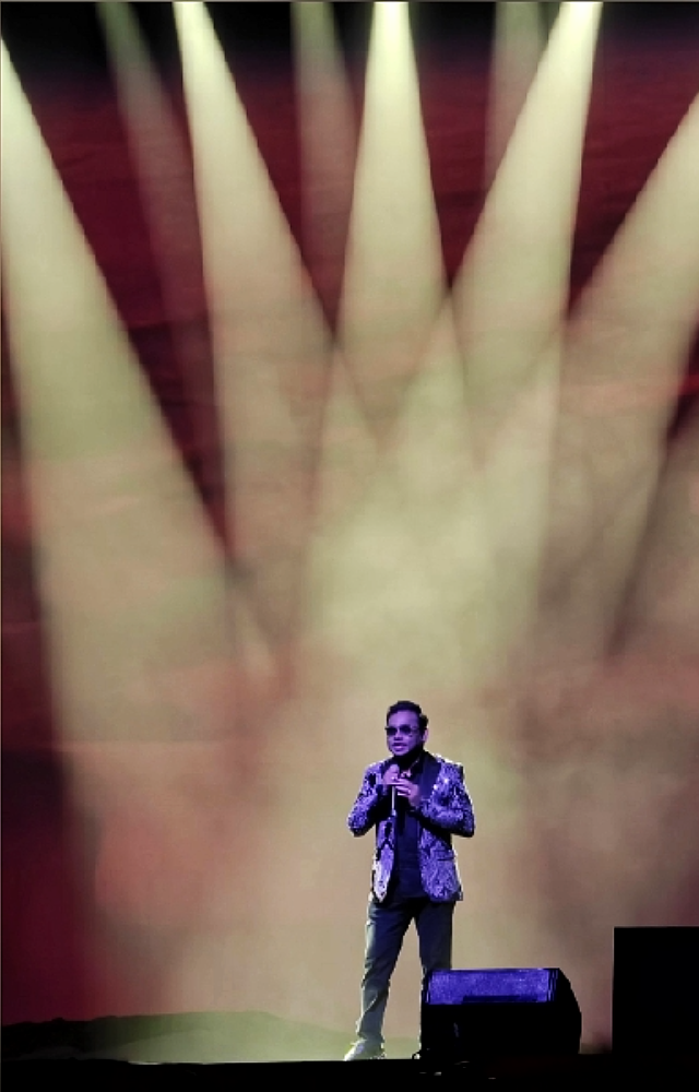  The iconic music maestro A. R. Rahman`s soul-stirring track titled Hope Song, crooned by A. R. Rahman himself, was unveiled during the event.