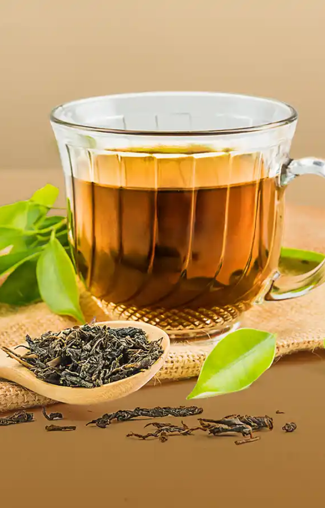 The caffeine in green tea can enhance alertness, focus, and cognitive performance.