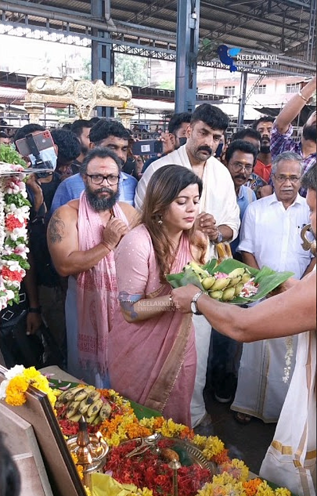 On Sunday, the makers of “Guruvayoor Ambala Nadayil” unveiled a new motion poster and officially announced that the film will release worldwide on May 16