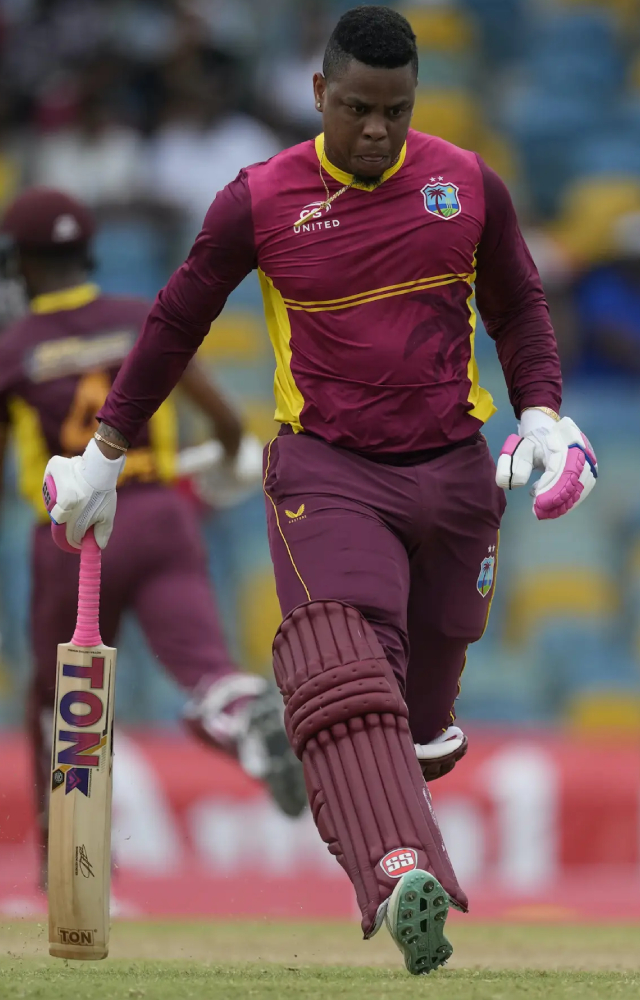 The ace cricketer has played 56 T20 matches and scored 902 runs in 48 innings. While his highest score is 81, Hetmyer has yet to score a century.