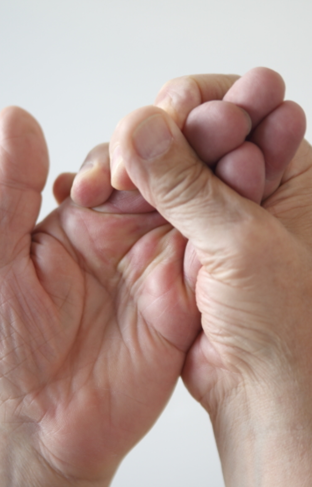 High cholesterol can affect nerves and cause numbness or tingling in the hands and feet.