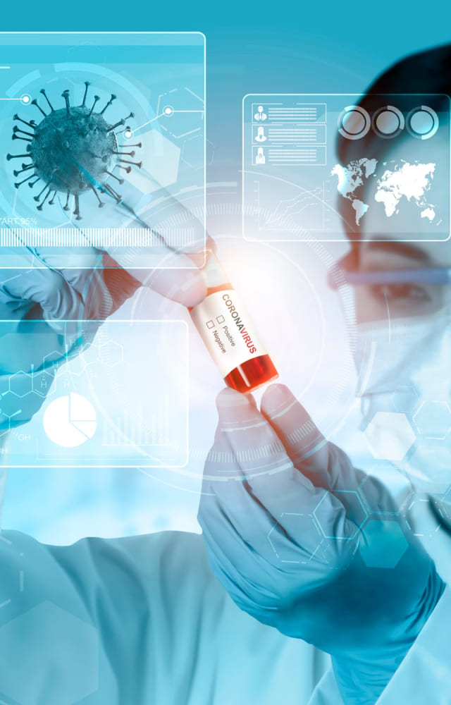 Both viruses are diagnosed in a similar manner. When you suffer extreme cough and cold, healthcare professionals do a swab test to determine the results.