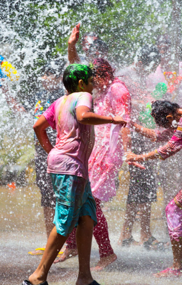 Always save water during Holi, and play dry Holi with colors that will help you avoid illness, as well as joyous Holi.