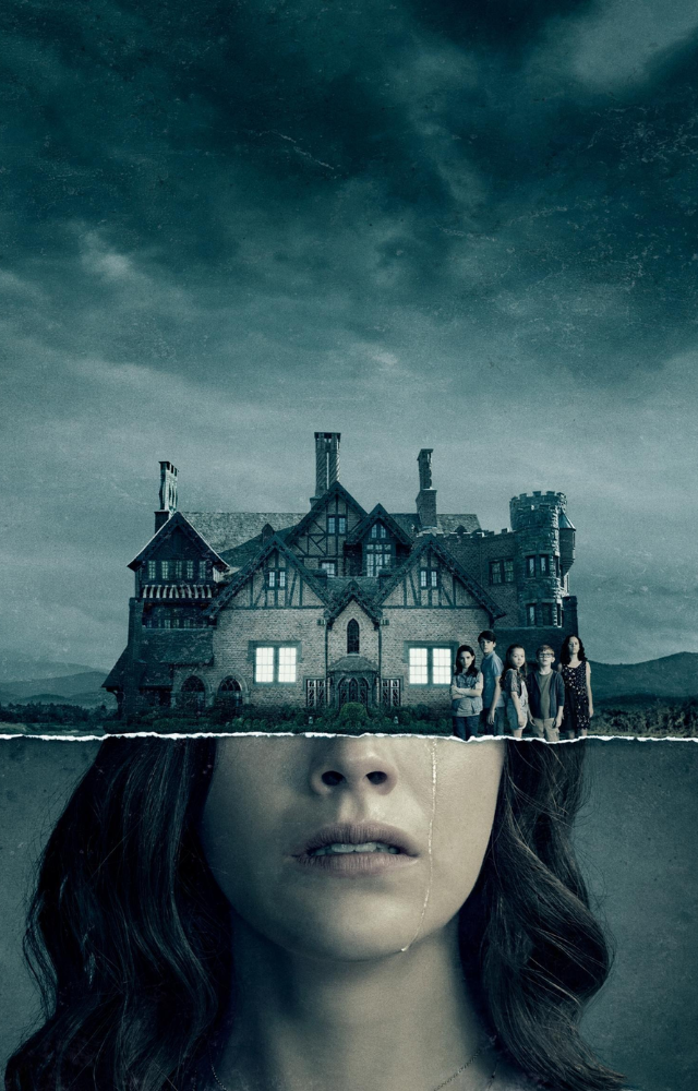 A family uncovers dark secrets in a haunted mansion, blending psychological and supernatural horror. Available on Netflix.