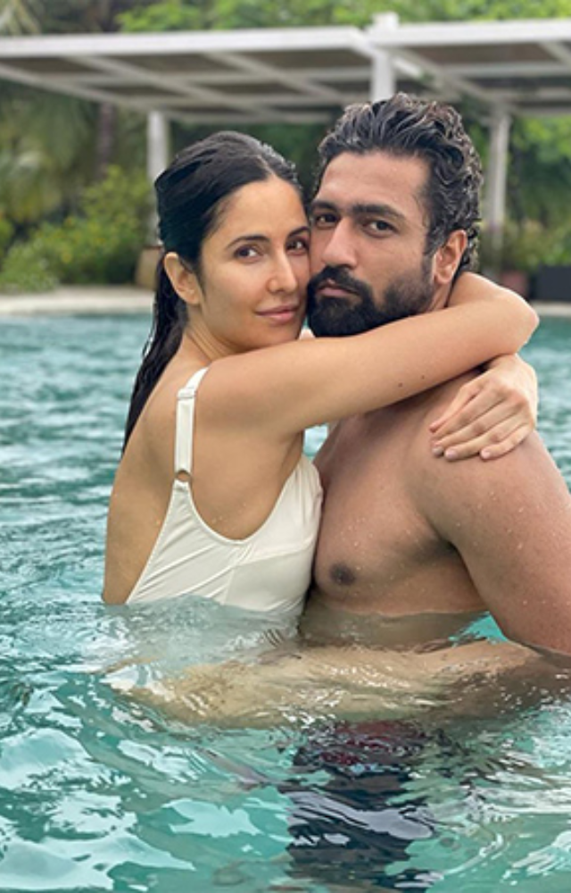 Vicky`s open adoration for Katrina Kaif and frequent praise of her happiness-inducing presence highlight their loving bond.