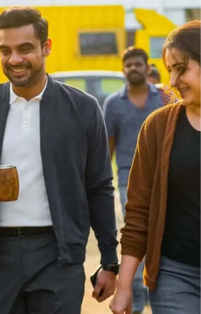 Trisha stars alongside Tovino Thomas, Vinay Rai, and Mandira Bedi.