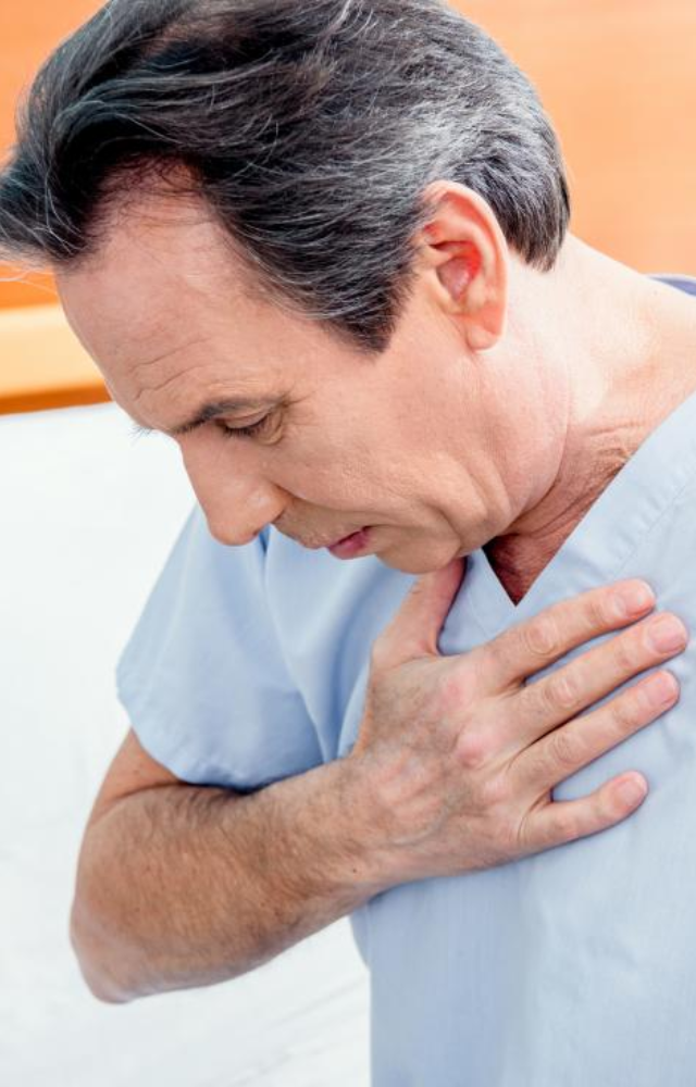 IPF is characterised by progressive scarring (fibrosis) of lung tissue, which makes the lungs stiff and less able to function properly.
