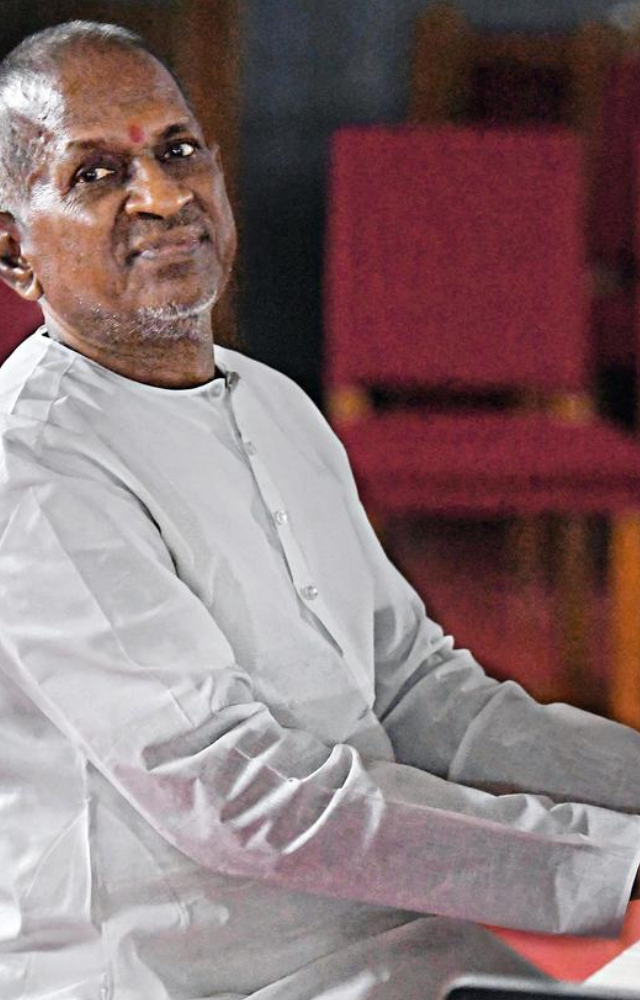 Ilaiyaraaja visited the temple to release his composition 'Divya Pasuram.'

