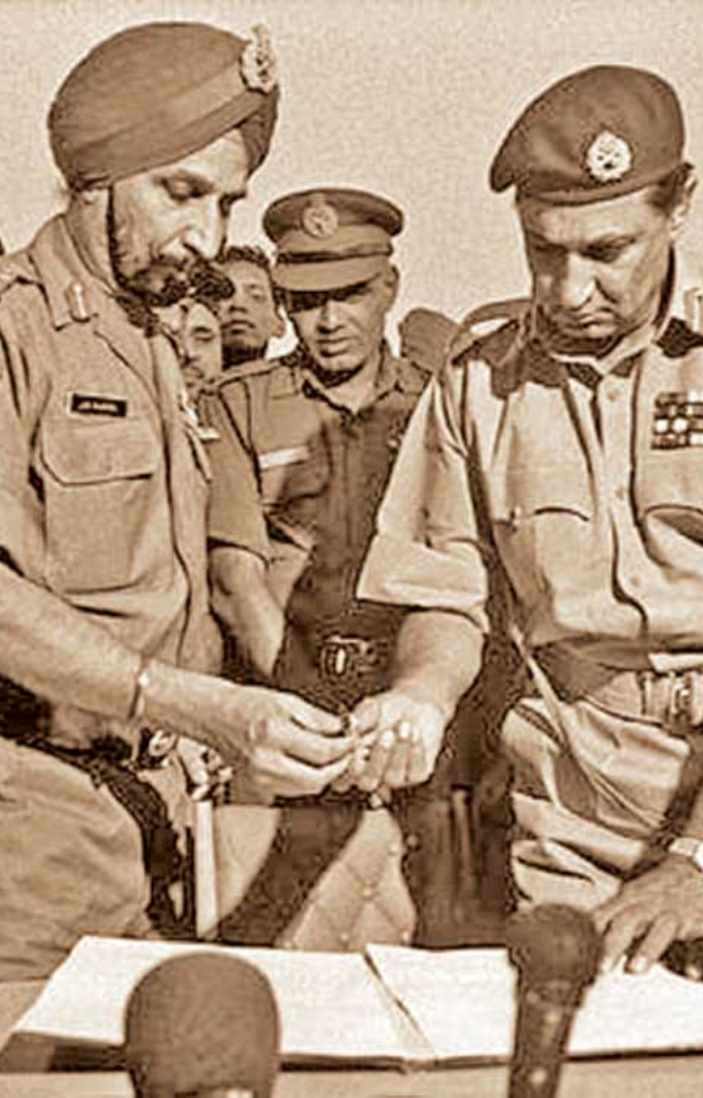 India`s decisive military intervention led to East Pakistan`s liberation as Bangladesh. Over 90,000 Pakistani soldiers surrendered, a historic defeat for Pak.