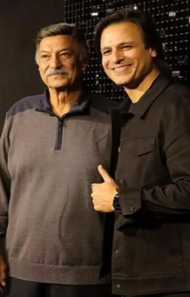 He is the son of Suresh Oberoi, a veteran Bollywood actor, and Kiran Oberoi. His grandfather, Rajendra Nath, was also a prominent actor in Hindi cinema.