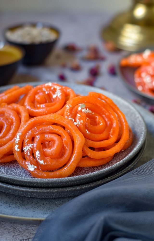 A Diwali favorite, jalebi adds a traditional sweetness to the celebrations.