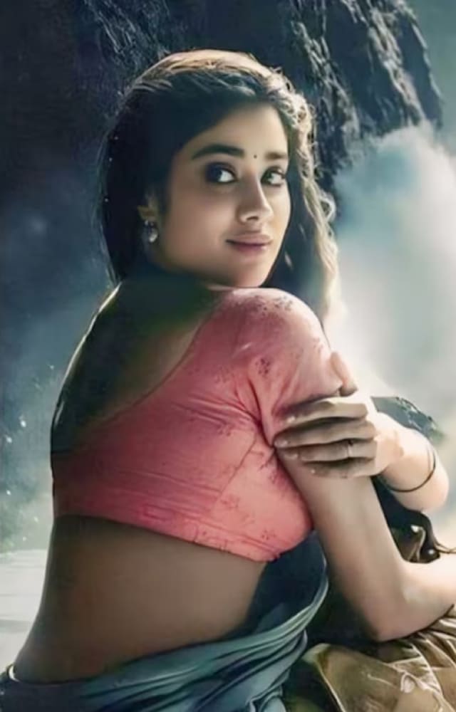 The star kid is yet another Bollywood newbie in the cast of Devara. Her looks, dance, and acting have already made fans wait with anticipation.