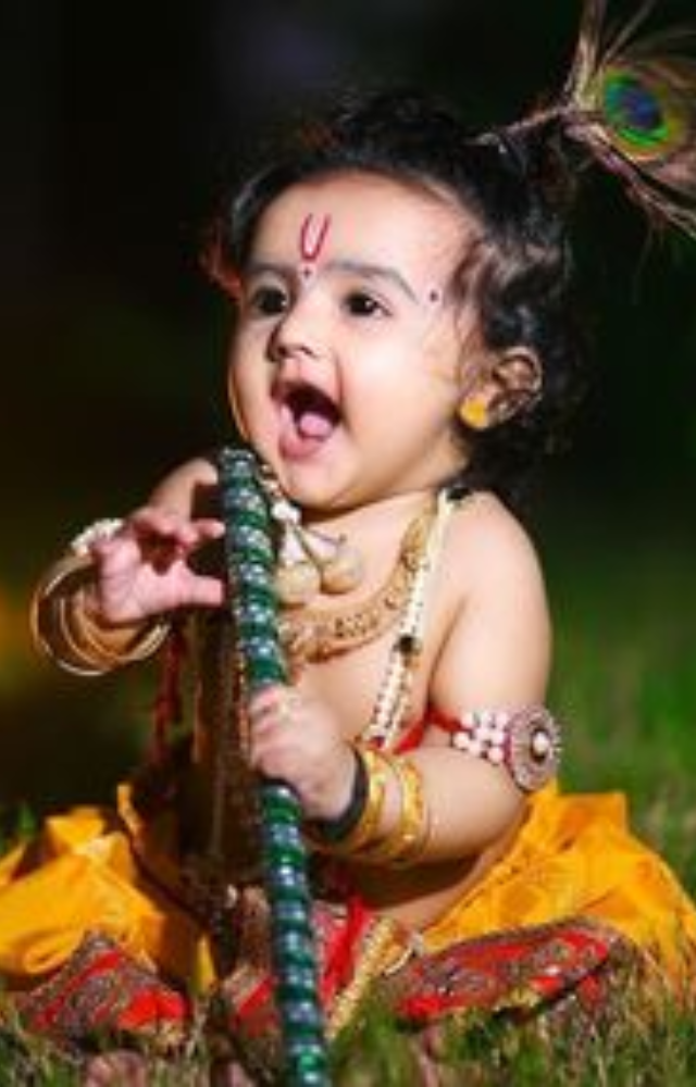 Krishna’s Festive Janmashtami Setup