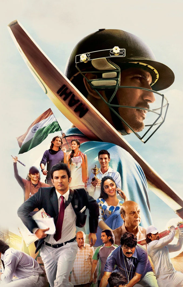 A biographical film charting MS Dhoni`s rise from a ticket collector to an iconic cricket captain.