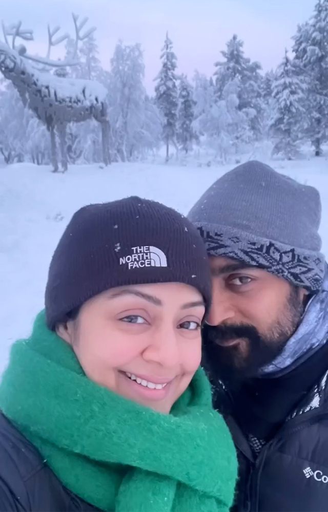 Jyothika and Suriya embarked on a blissful vacation in 2024, seeking a perfect blend of adventure and relaxation. 