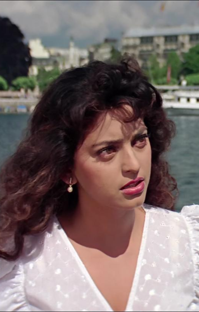 Playing Kiran, a woman caught between love and a stalker`s obsession, Juhi impressed in this intense thriller alongside Shah Rukh Khan and Sunny Deol.
