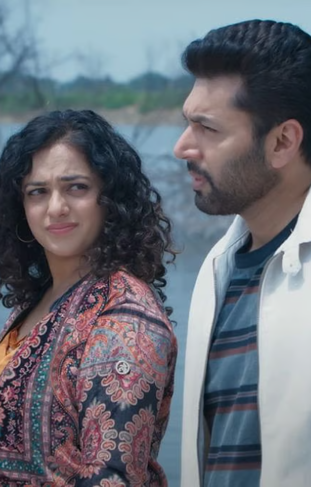 The film stars Nithya Menen and Ravi Mohan in the lead roles, along with a supporting cast including Yogi Babu.